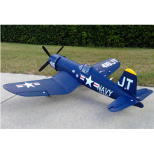 Primer corsario de F4u del mundo con la escala de funcionamiento Alas plegables mecánicas avión de radio control de 12CH 2.4G